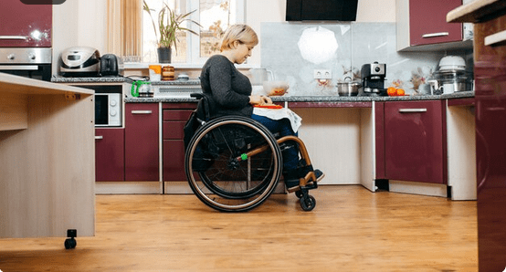 Wheelchair Accessible Kitchen - Bella Vista Contractors 